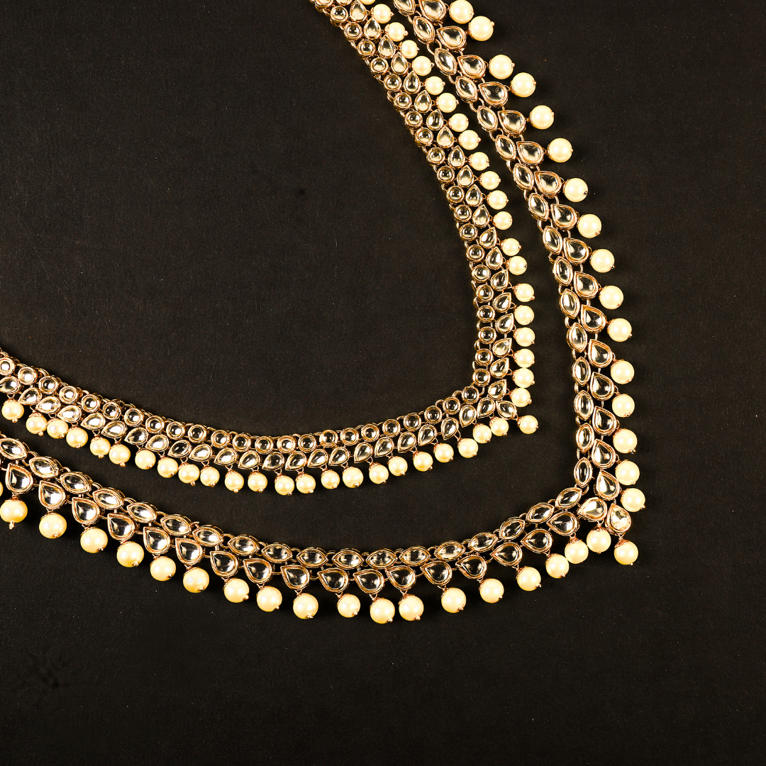 ORNAMENTS Gold Plated Payal Fashion Jewellery Alloy Anklet