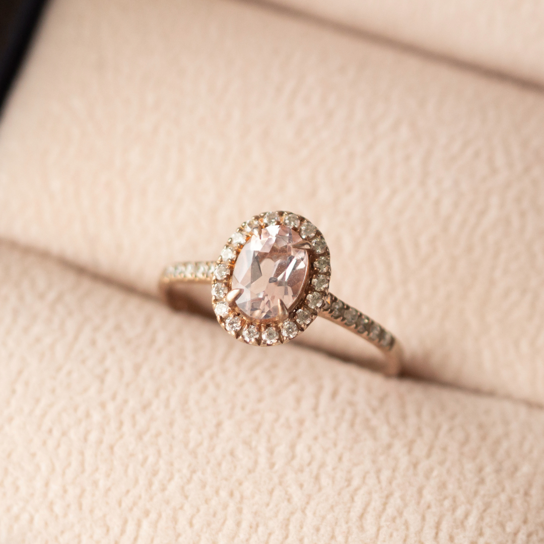 Luxe Gold-Tone Stainless Steel Copper Ring - Image 4