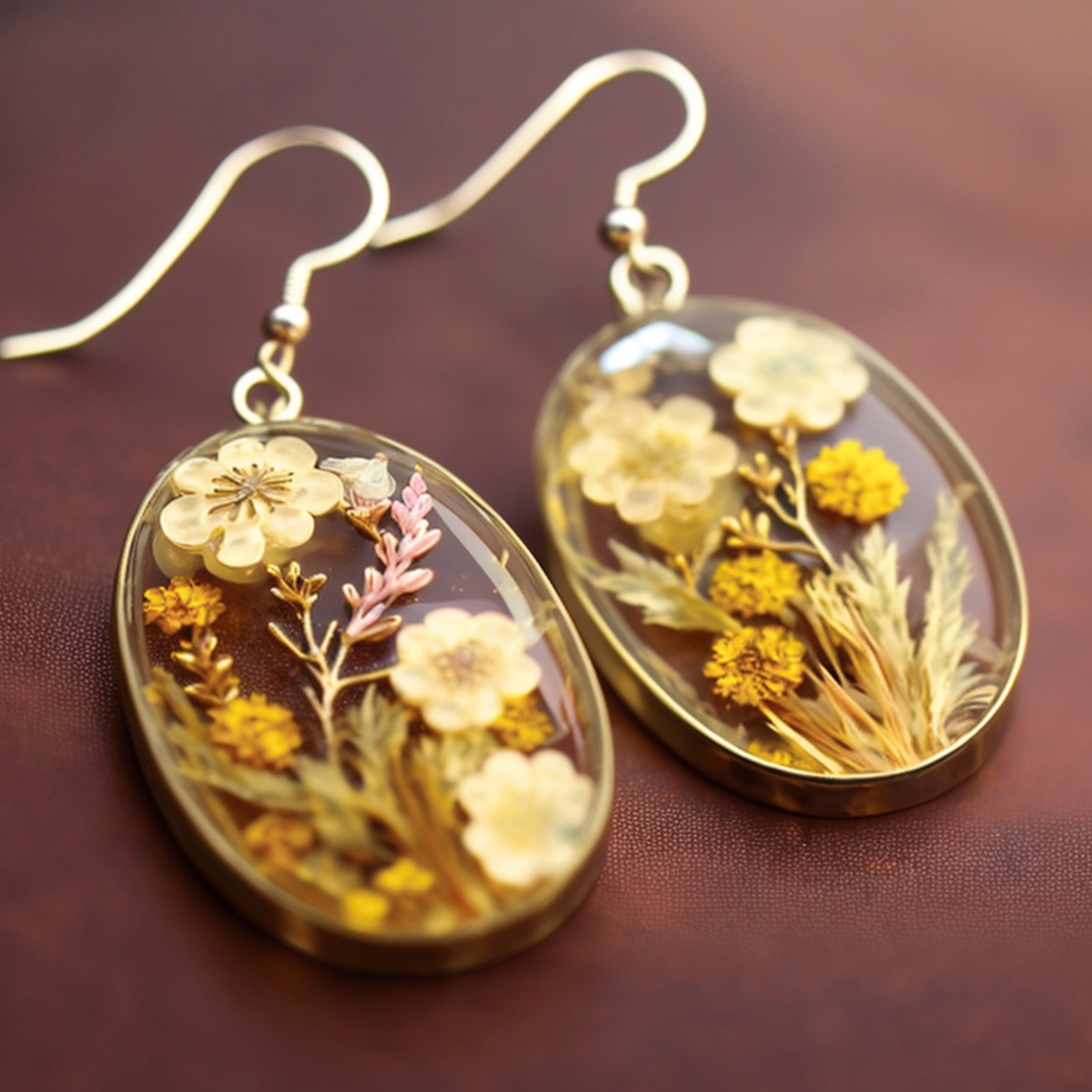 Ark Jewel Gold Plated Stud /Earring Drops & Danglers Earring Set - Image 2