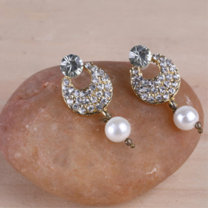 Ark Jewel Gold Plated Stud /Earring Drops & Danglers Earring Set